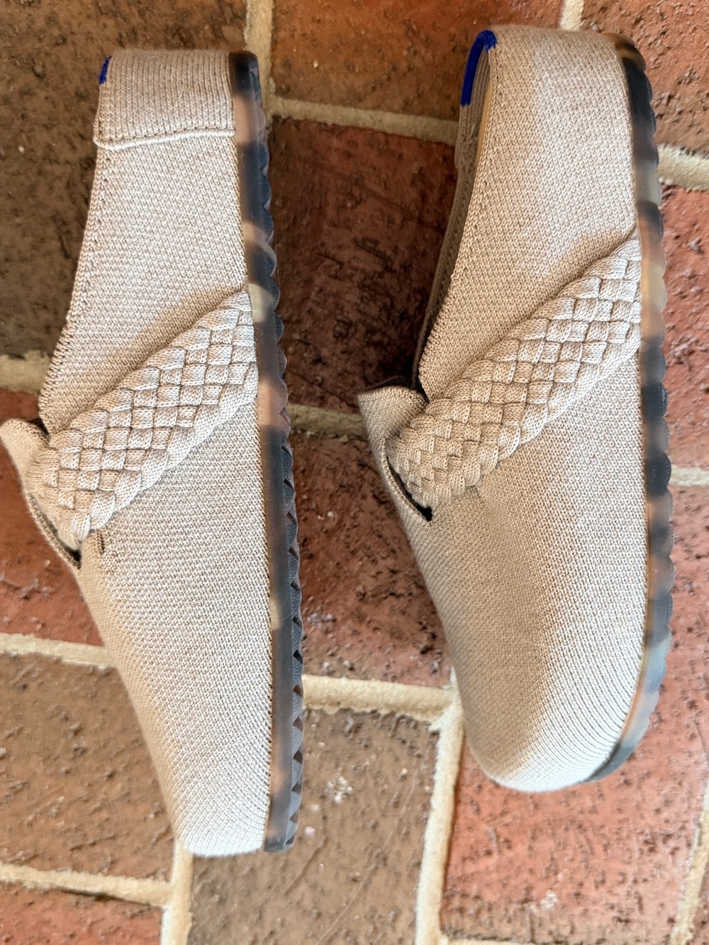 Rothy's Women’s Slip-On Braided Mule in DOVE size 5 - Picture 3 of 16